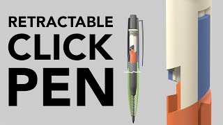 How a Retractable Ballpoint Pen Works [upl. by Ennayoj]