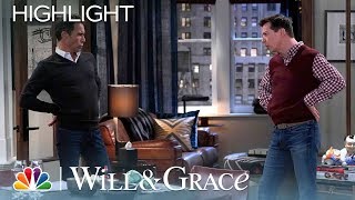 Will Acts Like Jack for a Date  Will amp Grace Episode Highlight [upl. by Rand]