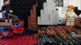 LEGO STAR WARS EpisodeⅢ Anakin Skywalker vs ObiWan Kenobi [upl. by Erot900]