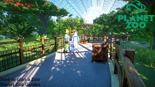 How to plan a Zoo Layout amp Inspiration  Planet Zoo Guides [upl. by Hime494]