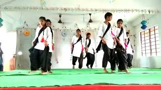 Hindi Bhasha rastra ki bhasha Group Dance  bhakti song  Singer Alka Yaagnik  s Hindi [upl. by Letta]