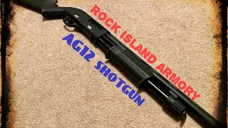 Rock Island Armory AG12 Pump Action Shotgun 🎃edition [upl. by Letsyrc437]