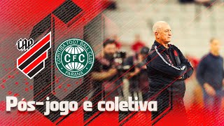 Athletico Paranaense x Coritiba  Brasileirão 2022  PÓSJOGO E COLETIVAS [upl. by Jayme]