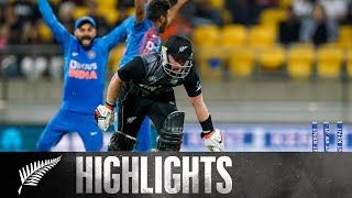 India Win Another Super Over Thriller  FULL HIGHLIGHTS  BLACKCAPS v India  4th T20 2020 [upl. by Edgerton]