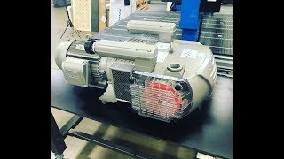 ShopSabre CNC  Becker Pump [upl. by Trebron254]