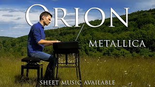 Metallica  Orion  Advanced Piano Cover Arr Yannick Streibert [upl. by Nahtad]