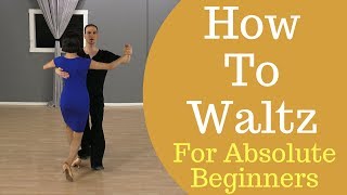 How To Waltz Dance For Beginners  Waltz Box Step [upl. by Bailar]