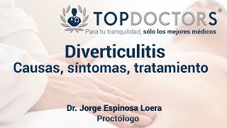 ¿Qué es la diverticulitis Causas síntomas tratamiento [upl. by Fillian596]