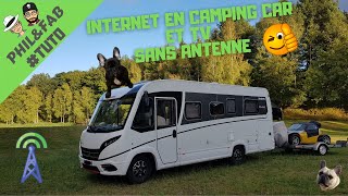 INTERNET ET TV SANS ANTENNE EN CAMPING CAR [upl. by Eldoria]