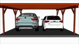 Flat roof carport plans [upl. by Candice]