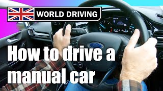 How To Drive a Manual Car for Beginners With Simple Clutch Tips [upl. by Rao]