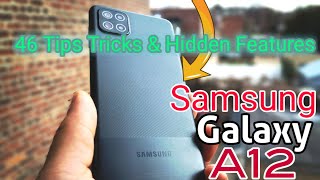 46 Tips and Tricks for the Samsung Galaxy A12  Hidden Features [upl. by Cavan]