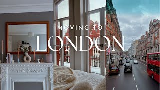 LONDON DIARIES moving to london  empty flat tour [upl. by Adamsen]