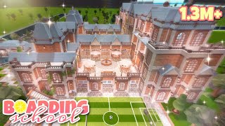 Renovated Clemente Academy Boarding School  How to Join Neighborhood RP Sessions  TOUR  Bloxburg [upl. by Archie]