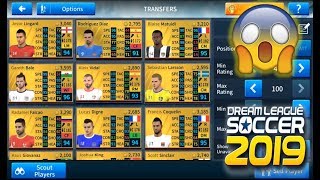 Dream League Soccer 2019 ● All Secret Player With Gold Rate ● DLS 2019 [upl. by Rodrique]