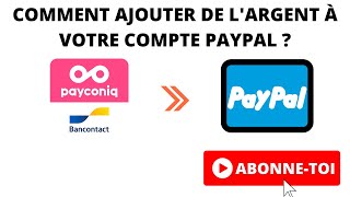 Comment ajouter de largent à votre compte PayPal [upl. by Livingston]