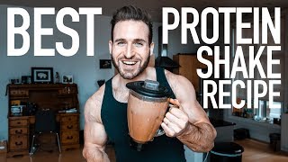 HOW TO MAKE A PROTEIN SHAKE  BEST CHOCOLATE PROTEIN SHAKE RECIPE [upl. by Elik]