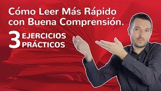 🚀 Cómo Triplicar tu Velocidad Lectora y Comprender el 100 3 EJERCICIOS PRÁCTICOS 📚 [upl. by Eleik]