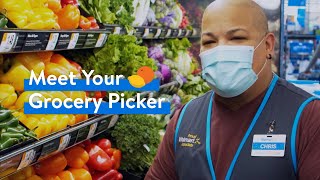 Working at Walmart Meet Your Grocery Picker [upl. by Anallese]