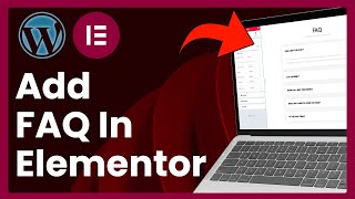 How To Add FAQ In WordPress Elementor easy tutorial [upl. by Rosabel705]