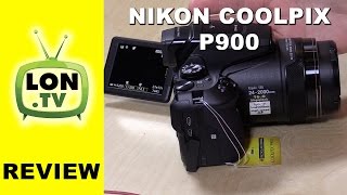 Nikon Coolpix P900 Review  Digital camera with a mega zoom [upl. by Annawik]