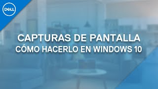 Cómo hacer capturas de pantalla en Windows 10  Capturar pantalla en Windows [upl. by Aikrahs]