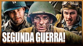 7 Filmes INCRÍVEIS sobre a SEGUNDA GUERRA [upl. by Tamanaha270]