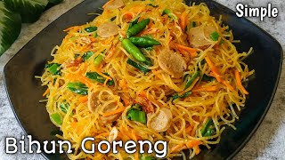 Bihun Goreng simple  Resep bihun goreng sederhana [upl. by Ainegue]