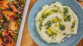 How to Make Aromatic Olive Oil Mash by Yotam Ottolenghi [upl. by Arreic]