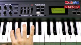 C chord on Keyboard [upl. by Fauver]