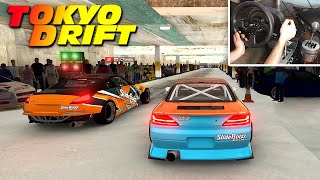 Drifting the Tokyo Drift Parking Lot with CToretto [upl. by Aneret]