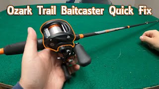 Walmart’s Brand New Baitcaster Rod and Reel Combo Ozark Trail [upl. by Brey]