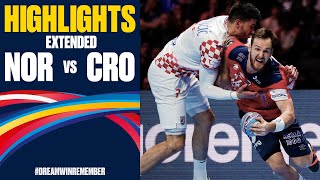 Norway vs Croatia  Extended Game Highlights [upl. by Eamanna]