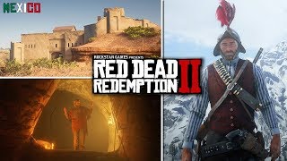 Red Dead Redemption 2  Secrets amp Easter Eggs  Satan Vampire Mexico Roanoke Ghosts amp Wolf Man [upl. by Casimire112]