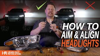 How to Aim and Align Your Headlights [upl. by Enala]