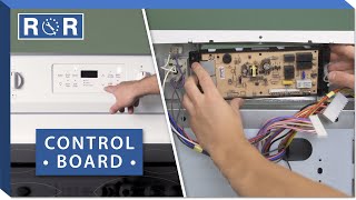 Oven Control Board  Repair amp Replace [upl. by Nolyad674]