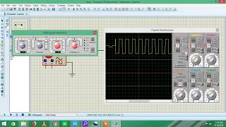 How to use function generator in proteus [upl. by Ahsiekar]