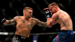 POIRIER vs GAETHJE  All Significant Strikes [upl. by Gil]