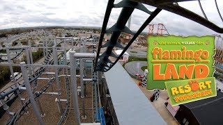 Hero OnRide POV  Flamingo Land Resort 2019 [upl. by Kannav]