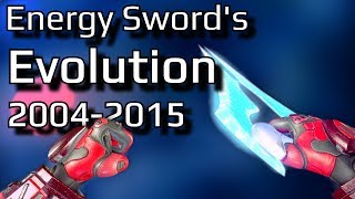 The Evolution of Halos Energy Sword  Lets take a look at every version of the Halo Energy Sword [upl. by Georgena774]