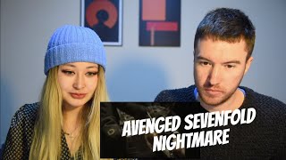 NIGHTMARE  AVENGED SEVENFOLD REACTION [upl. by Rayford]