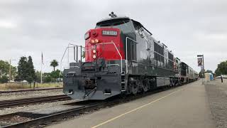 Southern Pacific SP 9010 Krauss Maffei ML4000 CC Departing Niles [upl. by Jany]