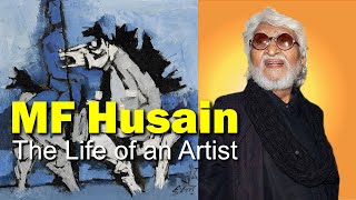 Discover the Masterpieces of M F Husain A Tribute to Indias Art Legend  Art History School [upl. by Sarkaria]