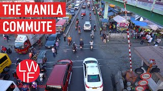 What Commuting in Philippines Capital Manila is Like [upl. by Aihsele]