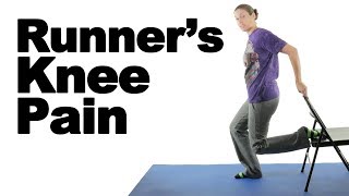 Runners Knee Pain Exercises amp Stretches  Ask Doctor Jo [upl. by Killy562]