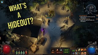 Path of Exile Hideouts Guide  A full guide on unlocking and using hideouts in PoE [upl. by Hillinck]