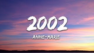 AnneMarie  2002 Lyrics [upl. by Boffa437]