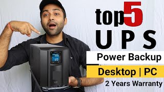 Best UPS for PC  Top 5 Best UPS for PCComputerHomeGaming pcLaptopDesktop computerWifi router [upl. by Nolyar]