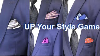 How to Fold Pocket Squares  5 Ways to Boost Your Folding Style [upl. by Llevra147]