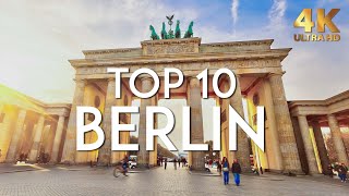 TOP 10 Things to do in Berlin  Germany Travel Guide in 4K [upl. by Ymrots]